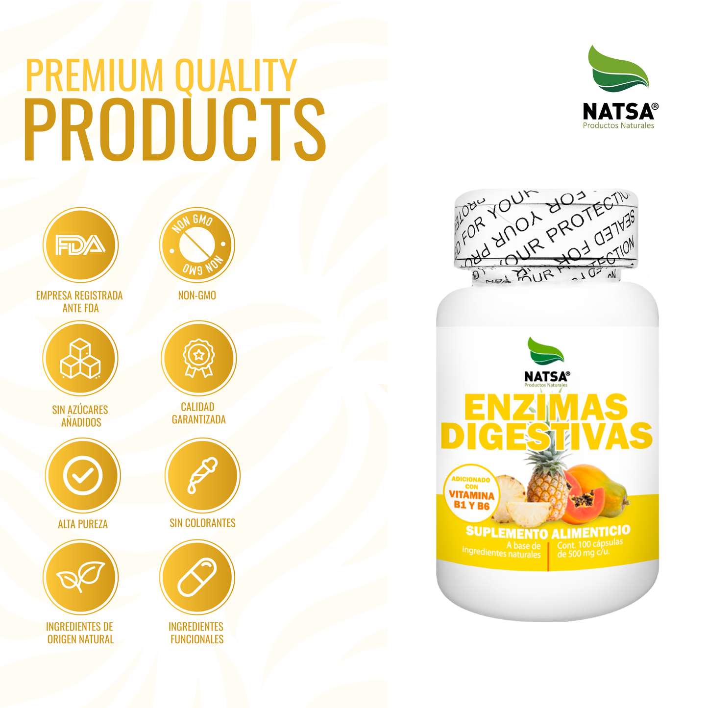 Enzimas Digestivas 100 cápsulas
