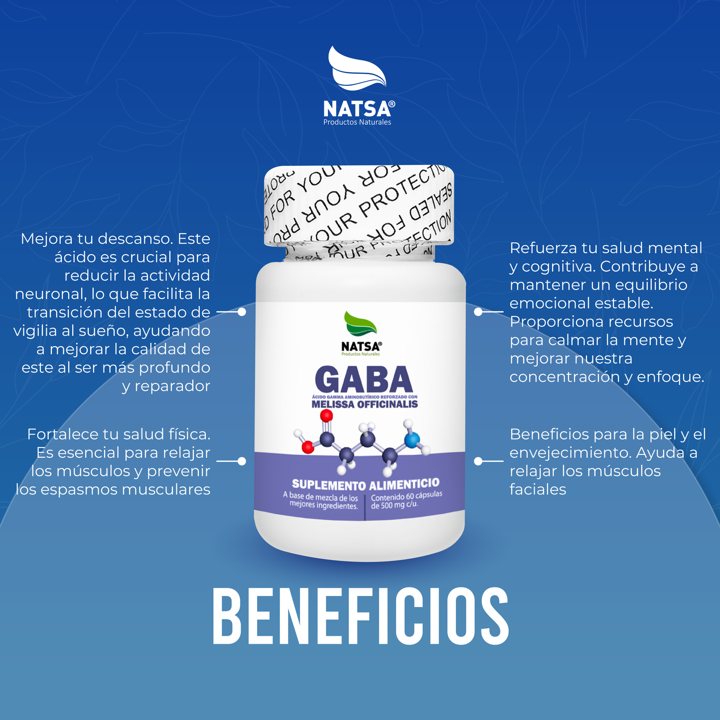 GABA 60 cápsulas