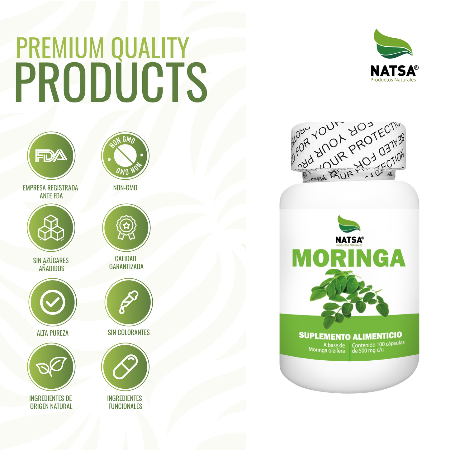 Moringa 100 cápsulas