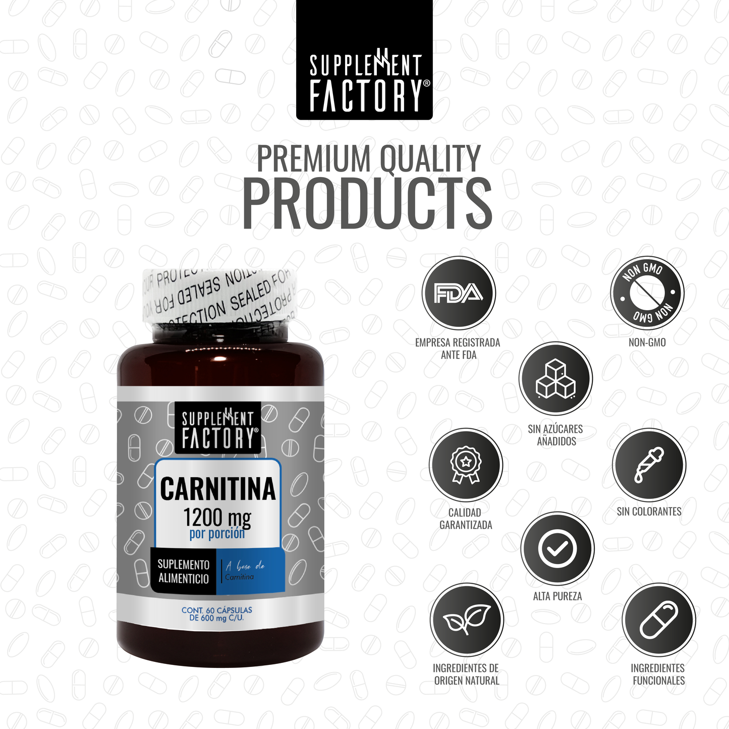 L Carnitina 60 cáspsulas