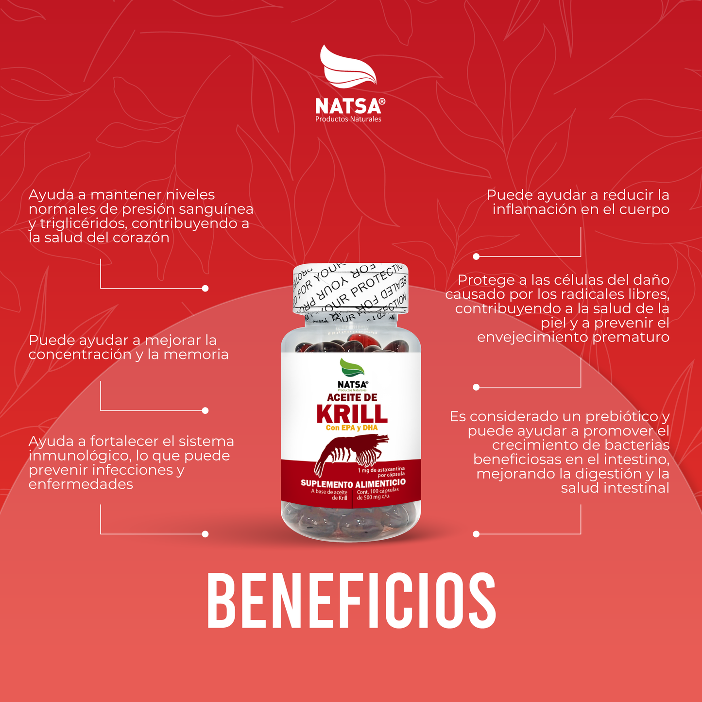 Aceite de Krill 100 softgels