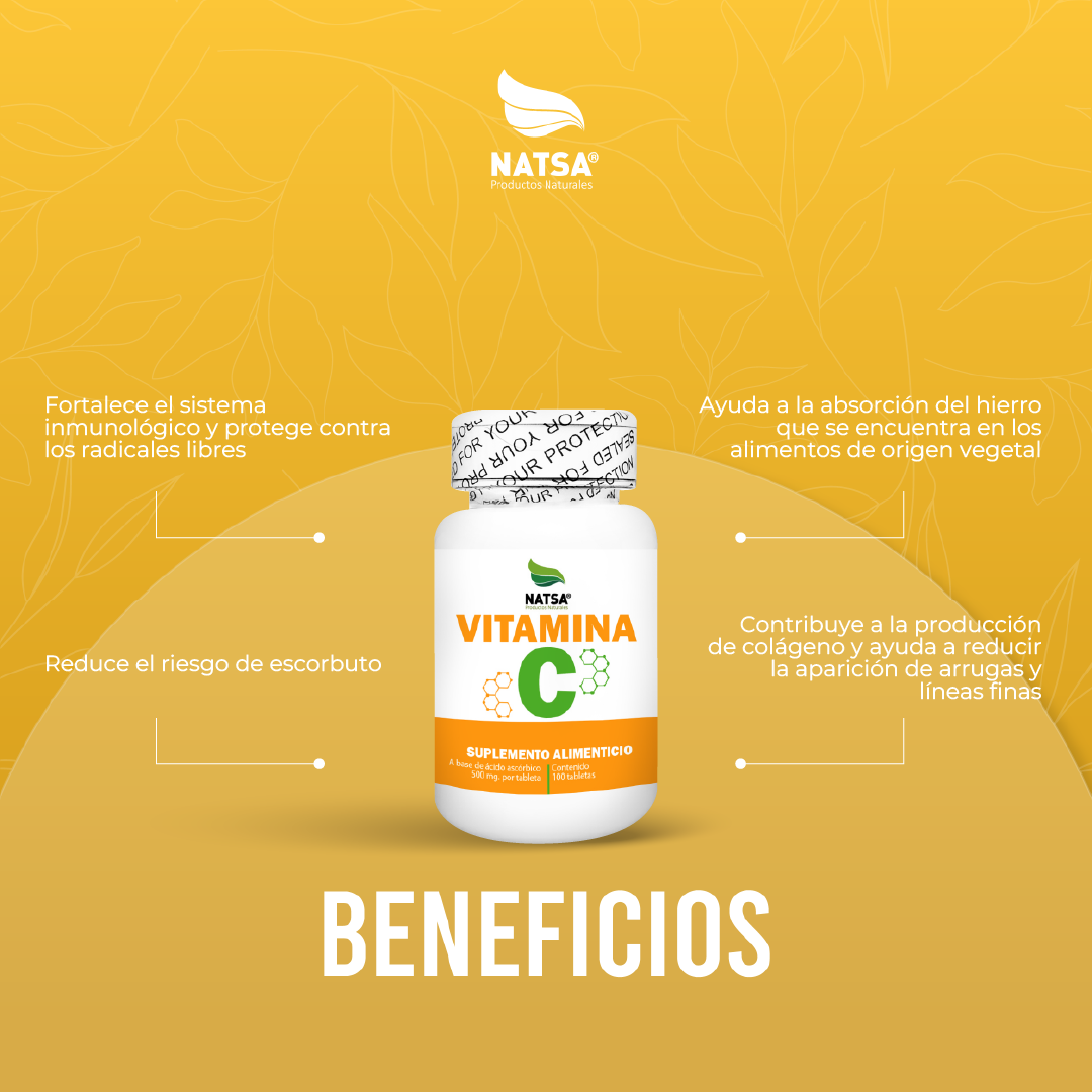 Vitamina C 100 tabletas
