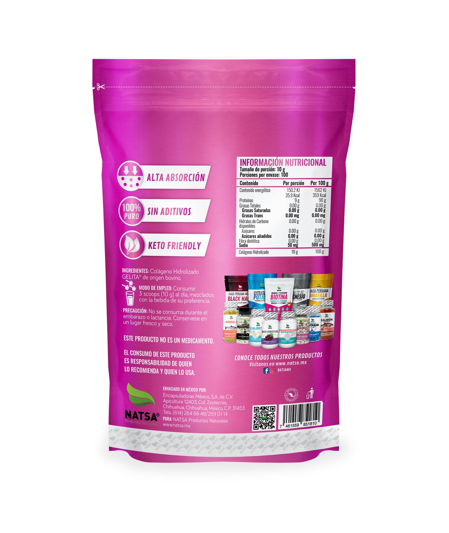 Colágeno Hidrolizado 1 kg