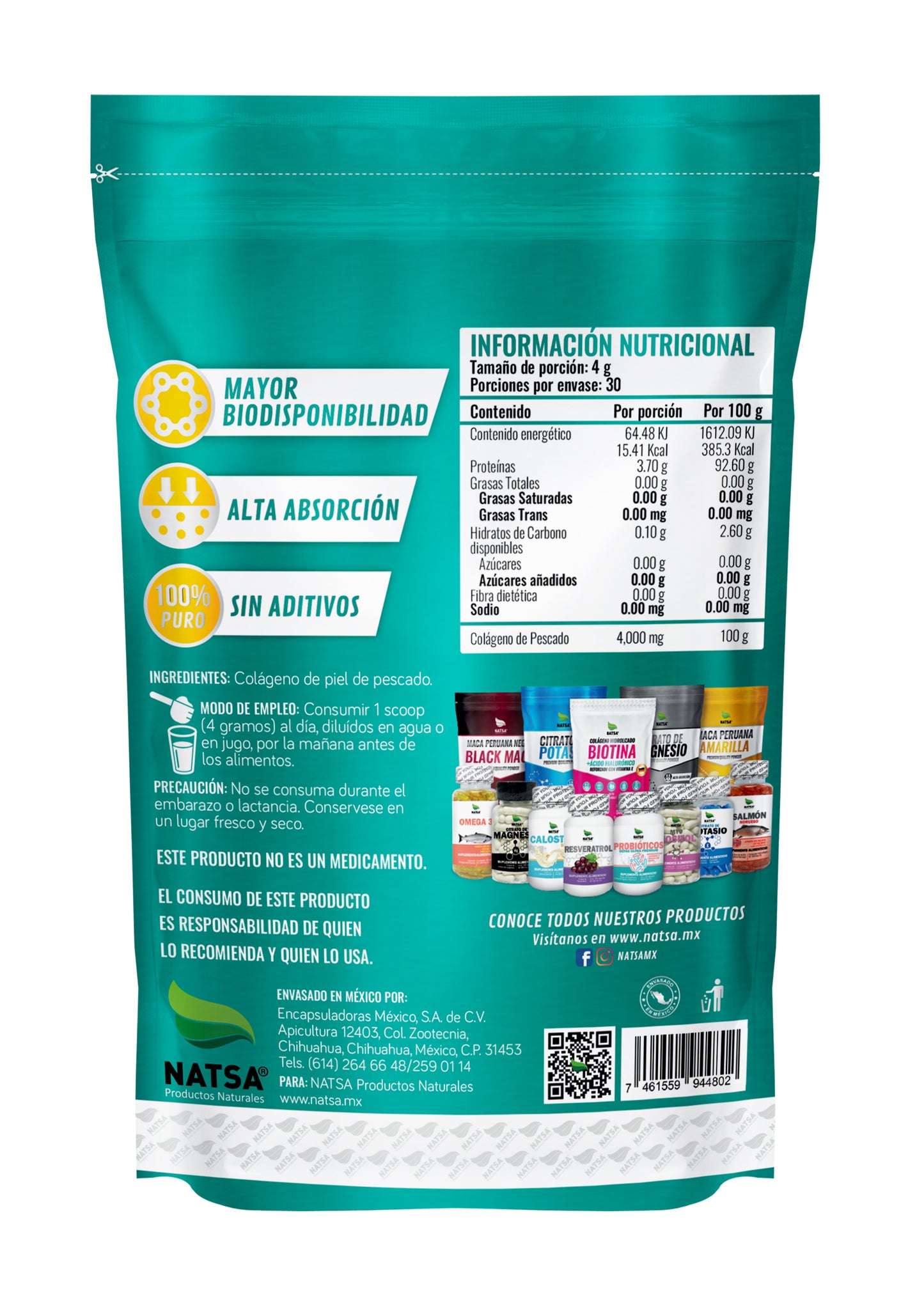 Colágeno Marino 120 g