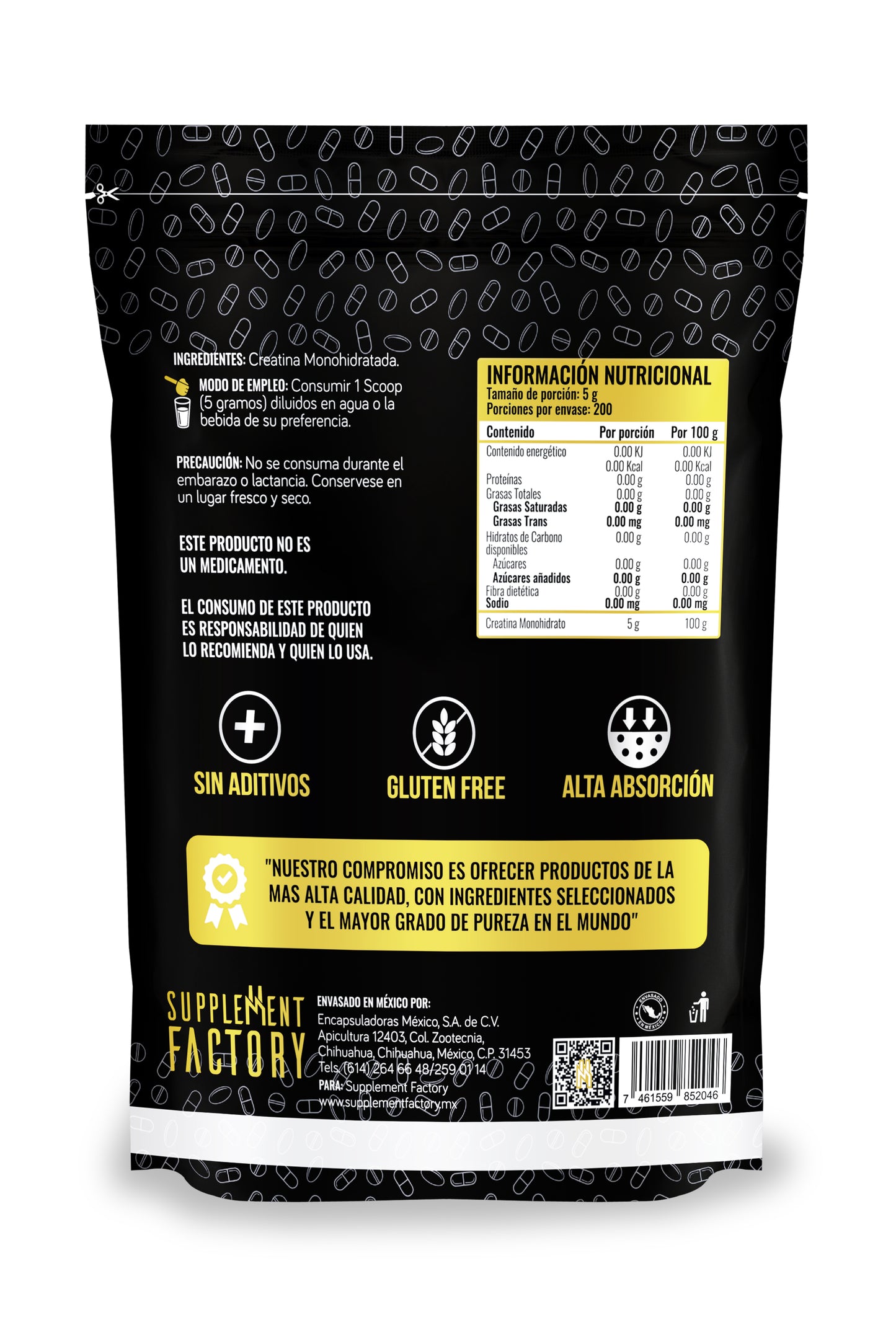 Creatina 1 kg (Polvo)