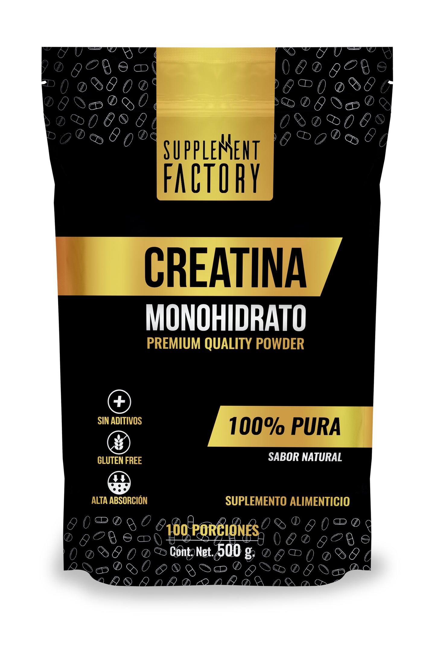 Creatina 500 g (Polvo)