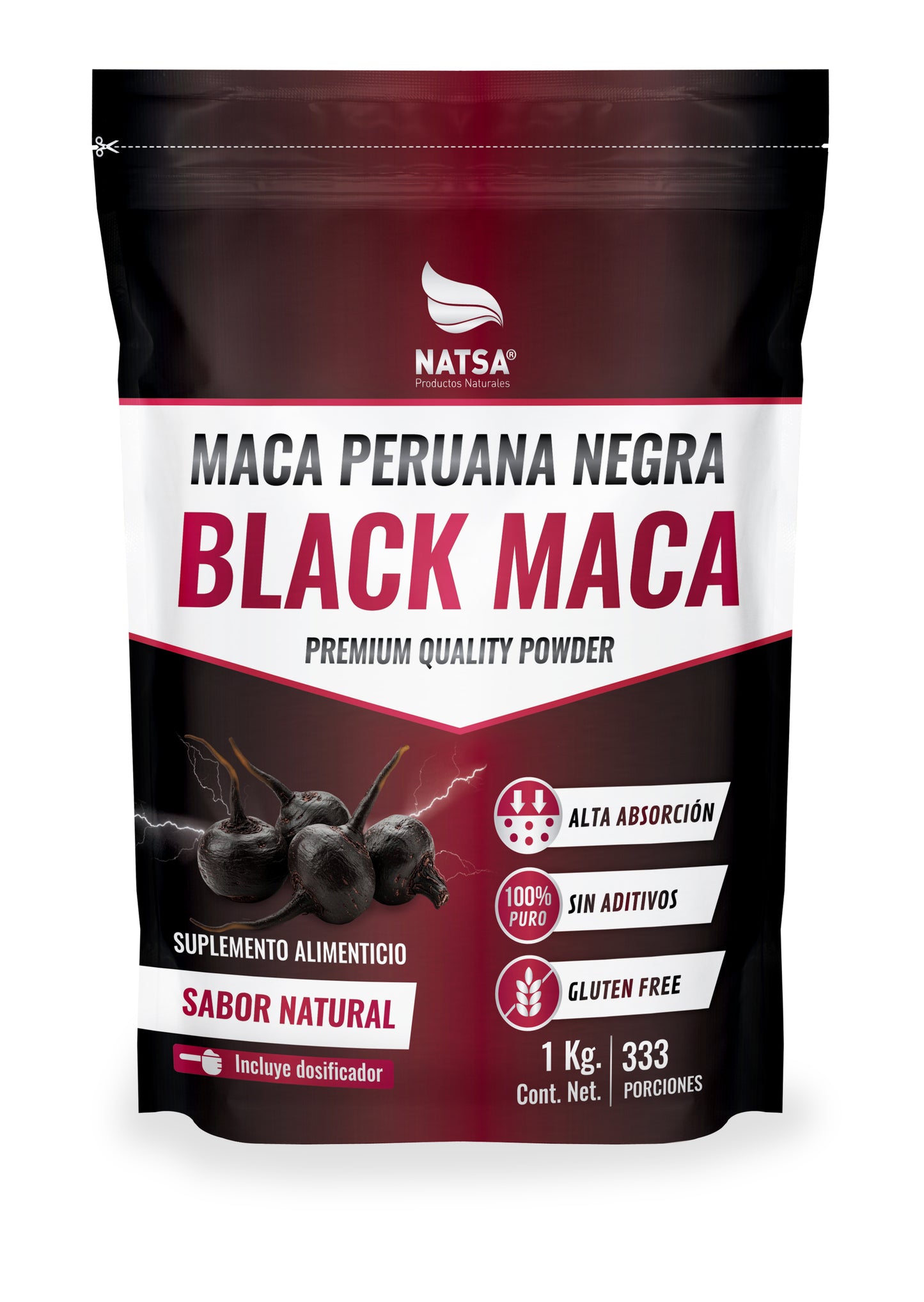 Maca Peruana Negra 1 kg