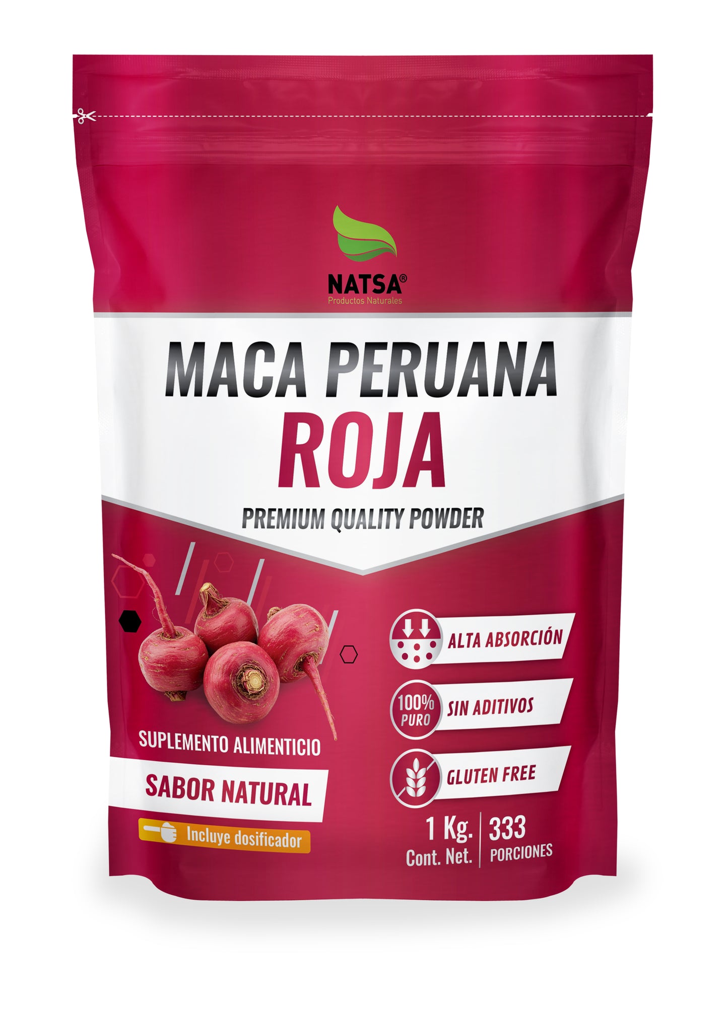 Maca Peruana Roja 1 kg