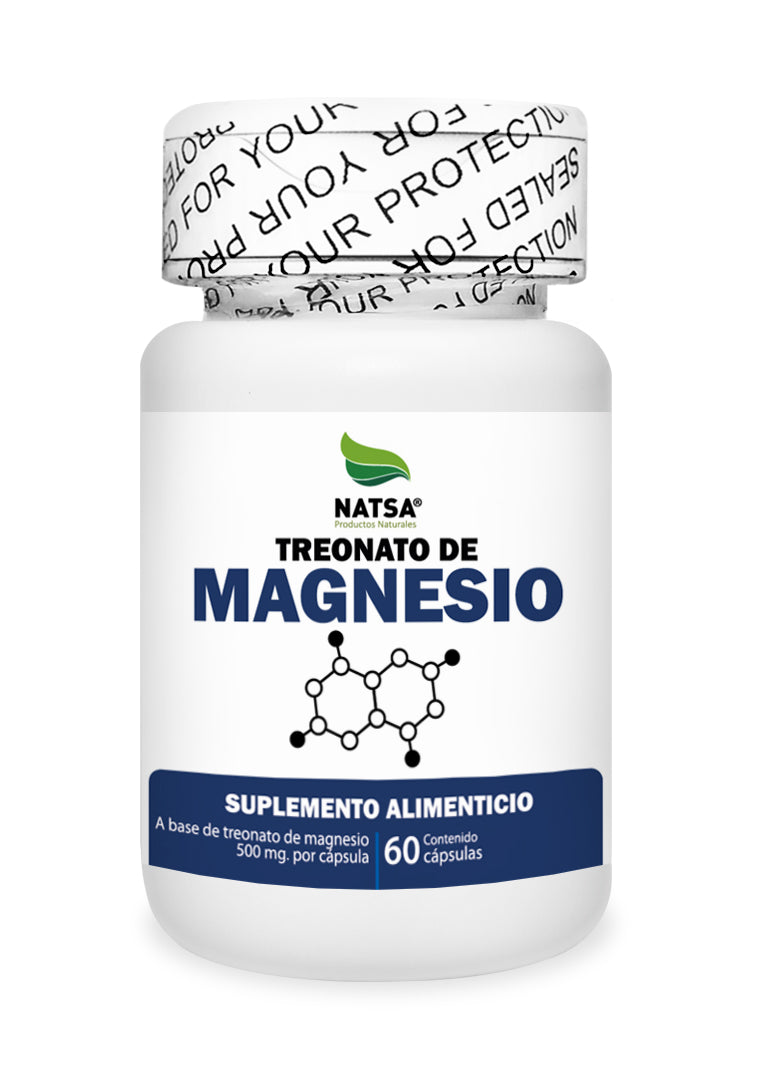Treonato de Magnesio 60 cápsulas