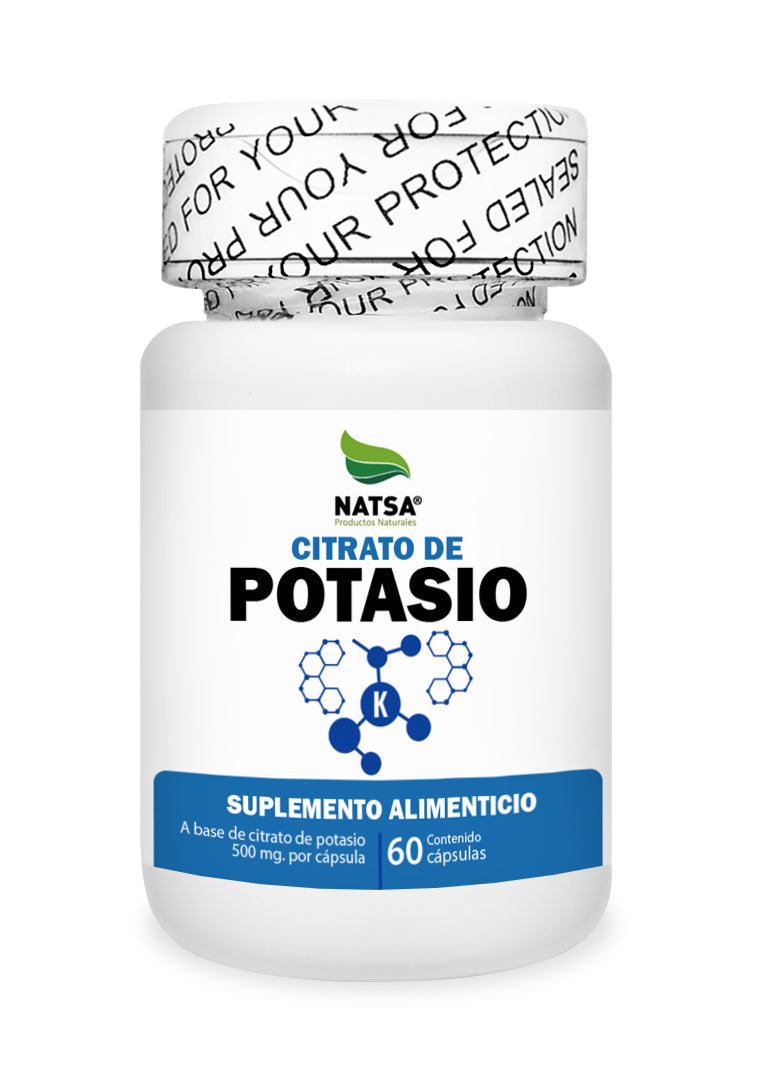 Citrato de Potasio 60 cápsulas