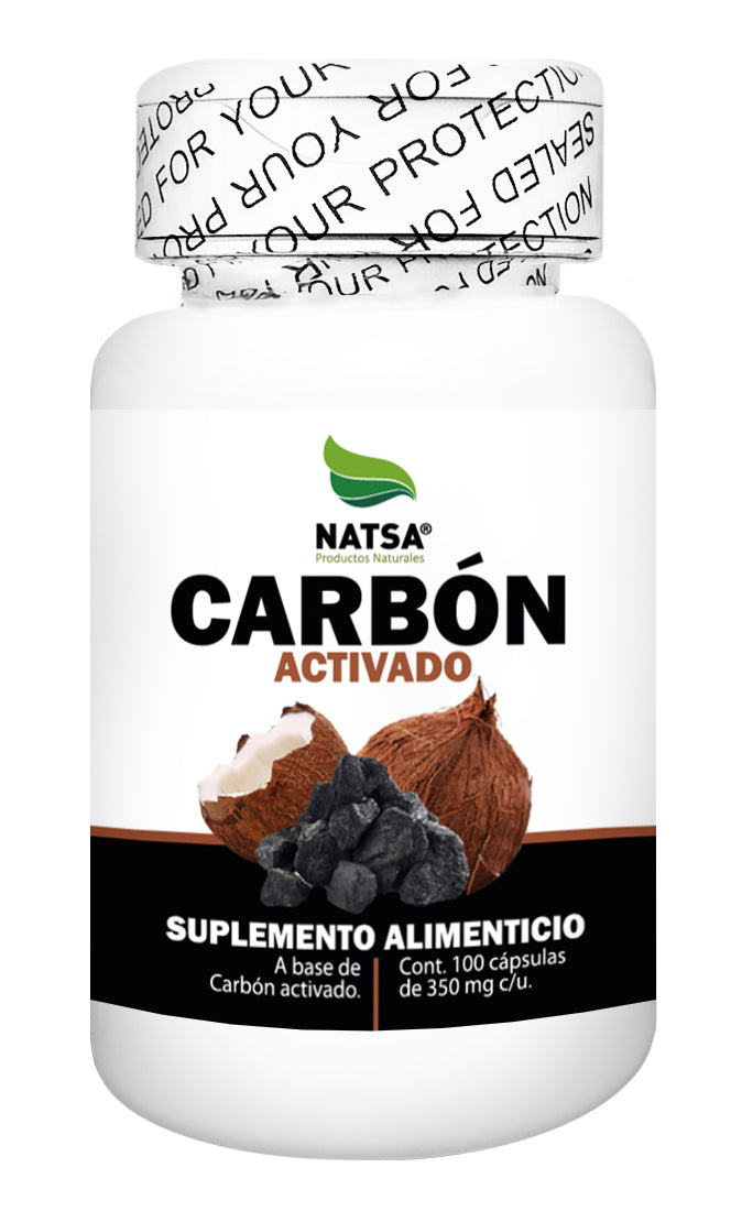 Carbón Activado 100 cápsulas