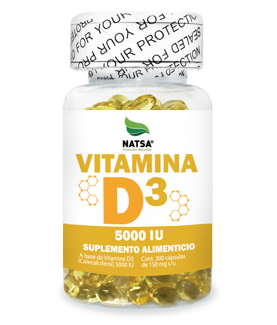 Vitamina D3 5000 IU 300 softgels