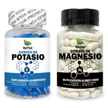 Pack Citratos - Magnesio y Potasio 100 Caps c/u