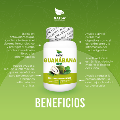Guanábana 100 cápsulas