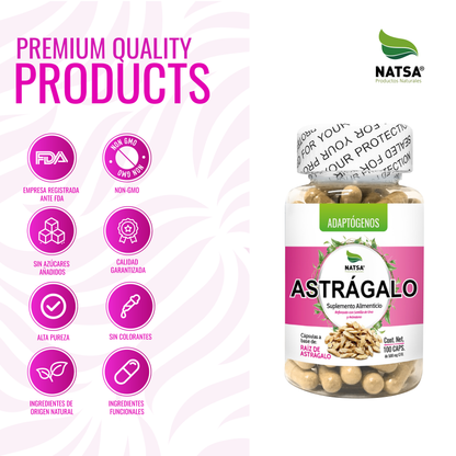 Astrágalo 100 cápsulas