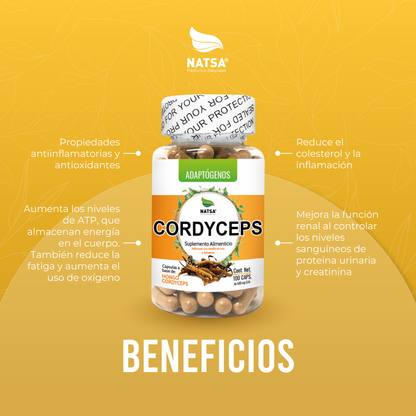 Cordyceps 100 cápsulas