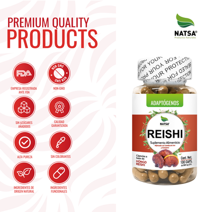 Reishi 100 cápsulas