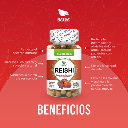 Reishi 100 cápsulas