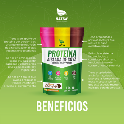 Proteína de Soya de Sabor 1 kg
