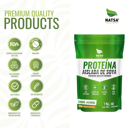 Proteína de Soya 1 kg