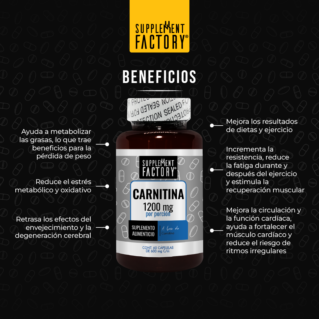 L Carnitina 60 cáspsulas