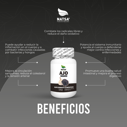 Ajo Negro 60 cápsulas