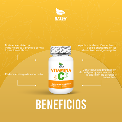 Vitamina C 100 tabletas
