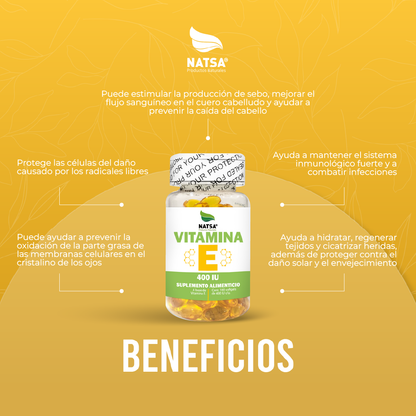 Vitamina E 100 softgels