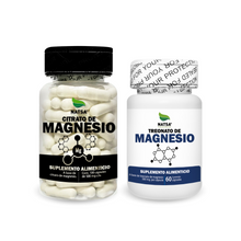 Pack Citrato de Magnesio y Treonato de Magnesio