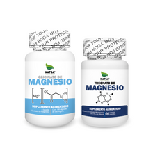 Pack Glicinato de Magnesio y Treonato de Magnesio