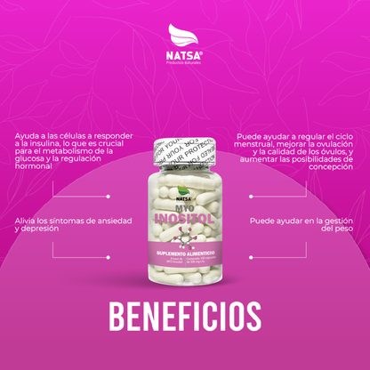 Myo Inositol 100 cápsulas