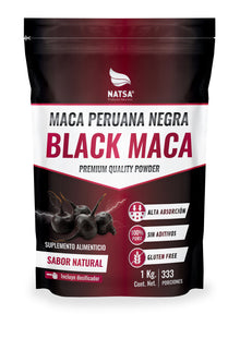 Maca Peruana Negra 1 kg