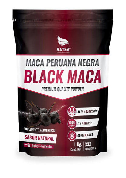 Maca Peruana Negra 1 kg