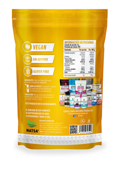 Maca Peruana Amarilla 1 kg