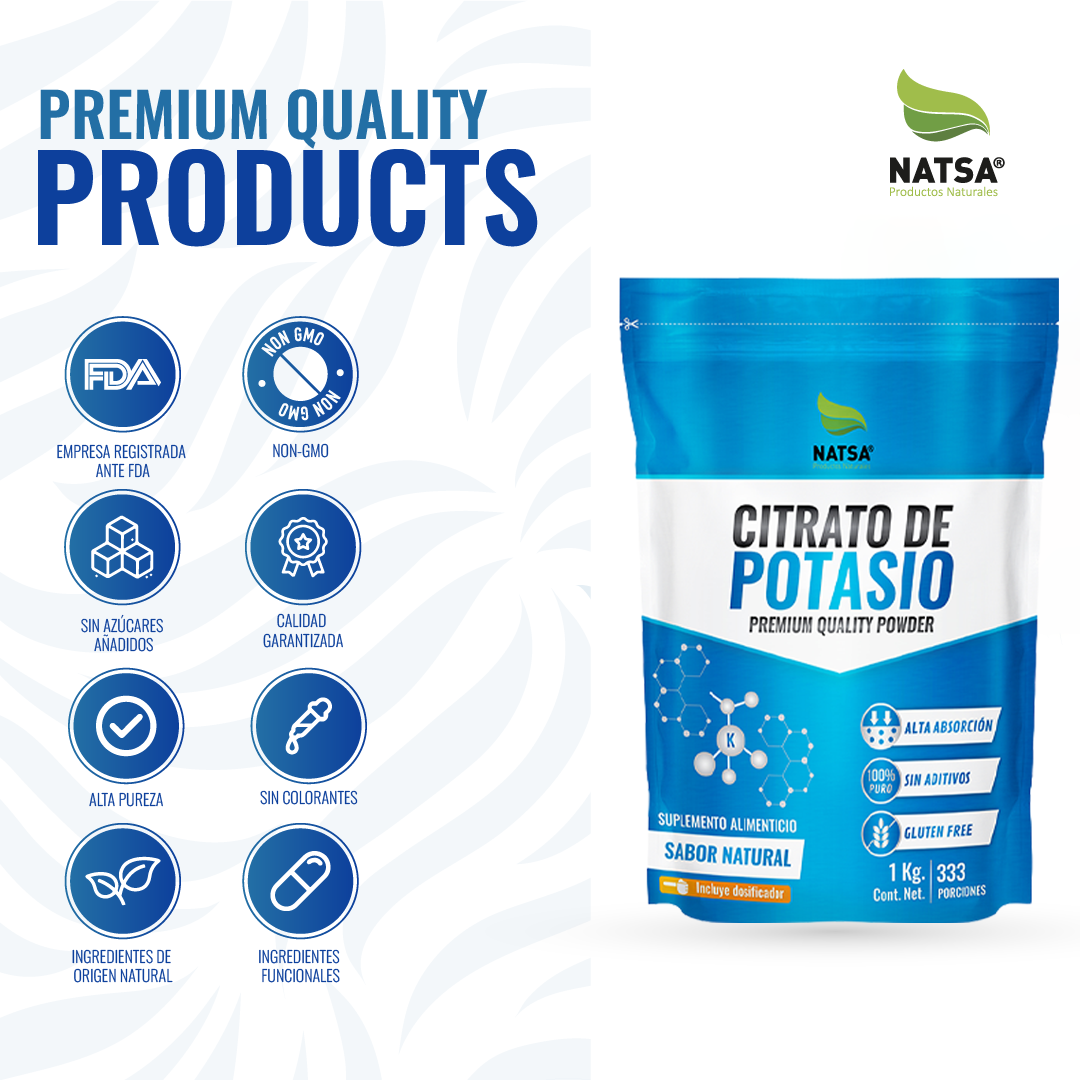 Citrato de Potasio 1 kg