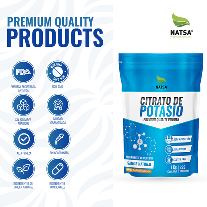 Citrato de Potasio 1 kg