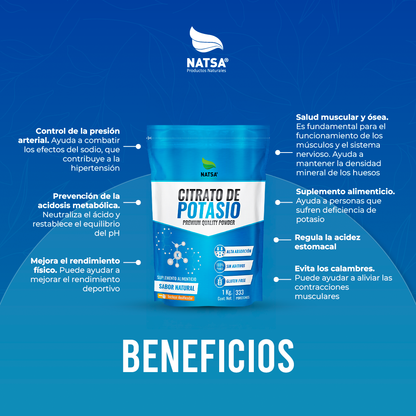 Citrato de Potasio 1 kg