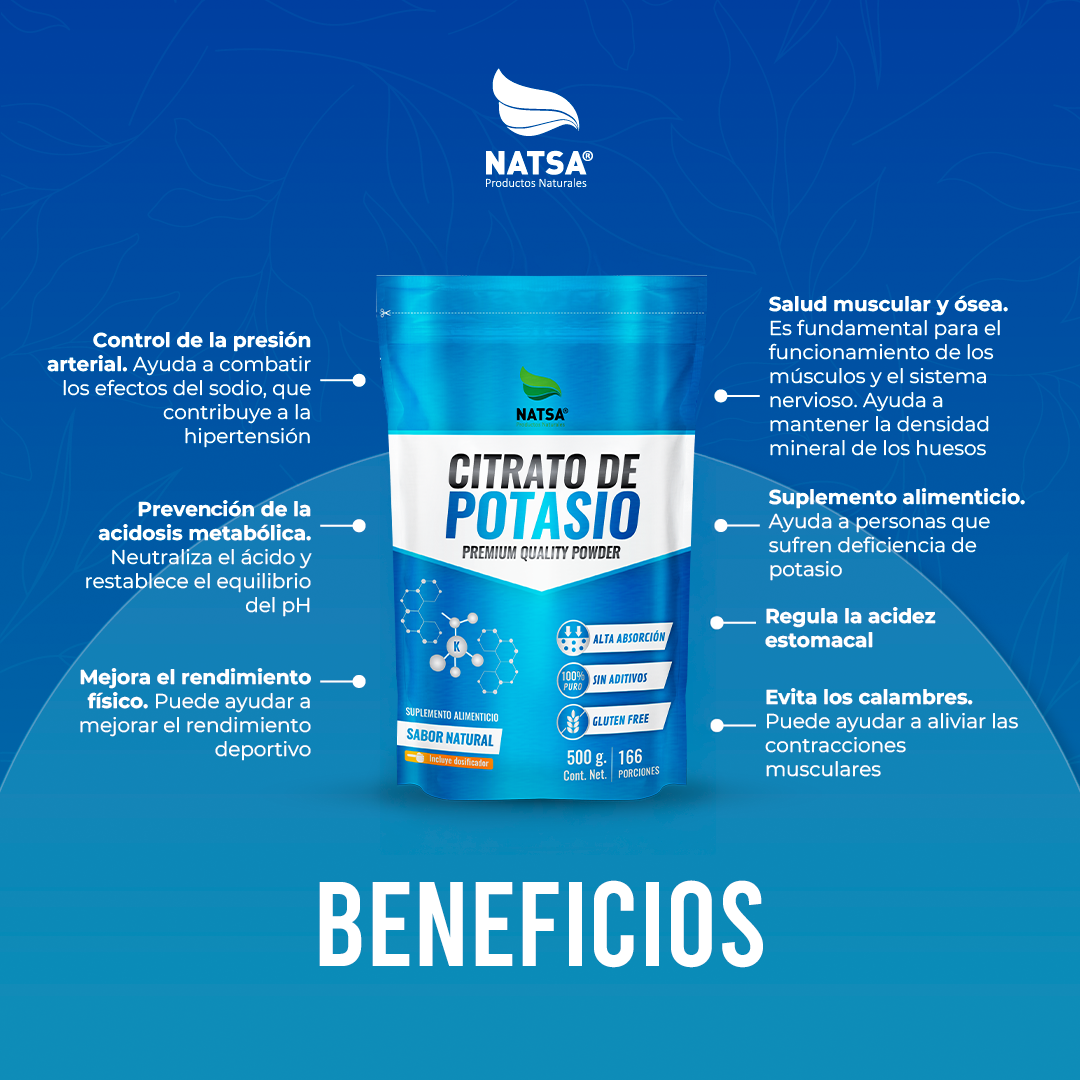 Citrato de Potasio 500 g