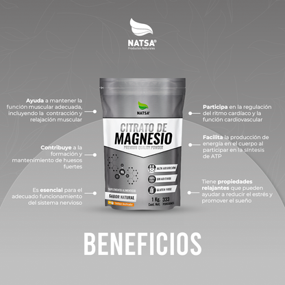 Citrato de Magnesio 1 kg