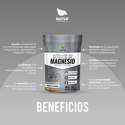 Citrato de Magnesio 500 g