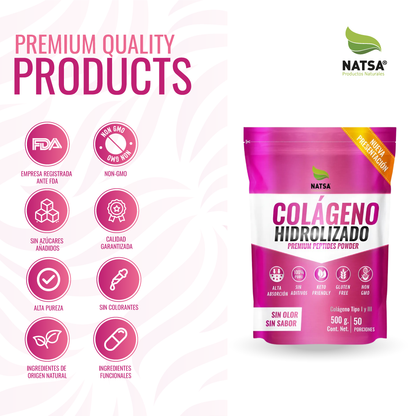 Colágeno Hidrolizado 500 g