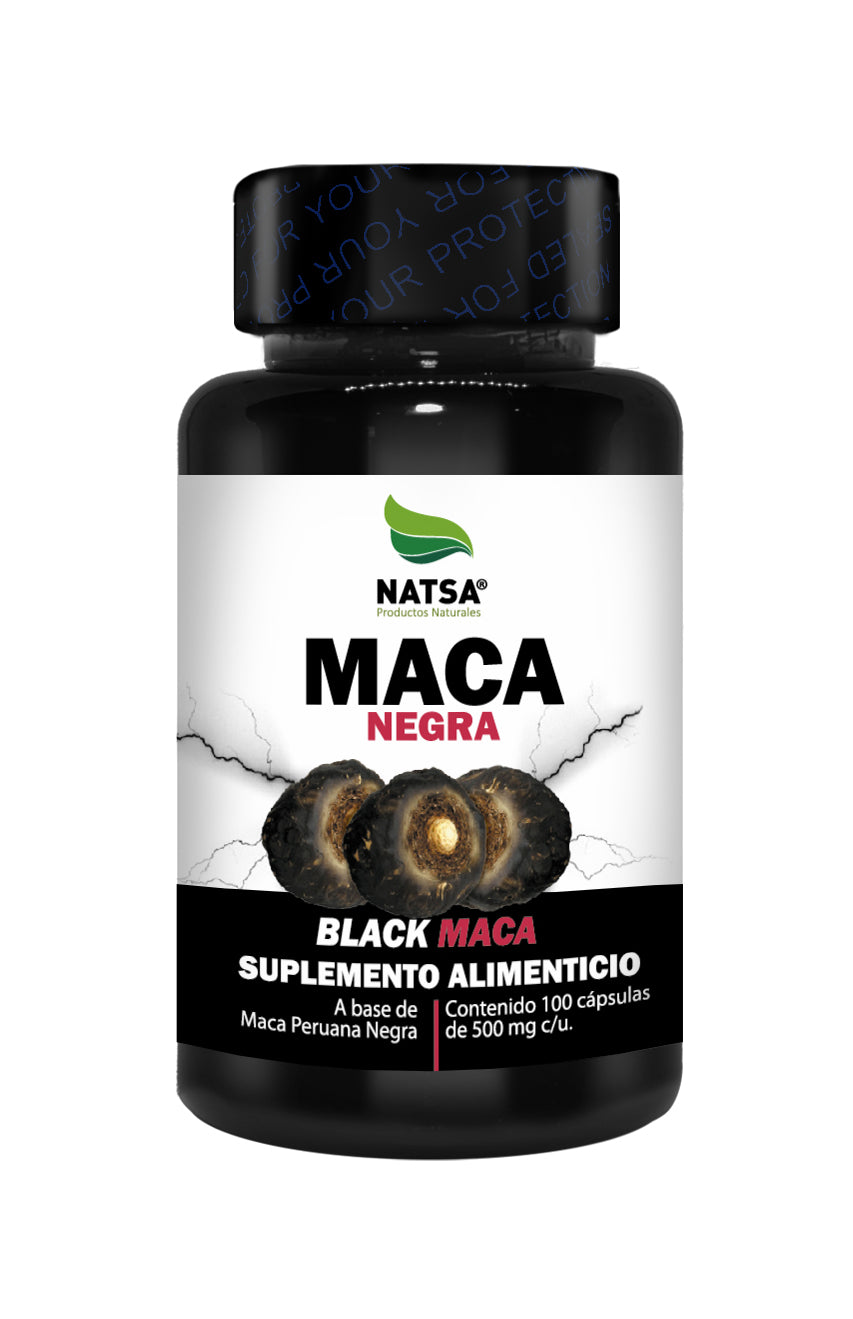 Maca Peruana Negra 100 cápsulas