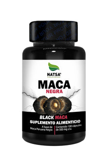 Maca Peruana Negra 100 cápsulas