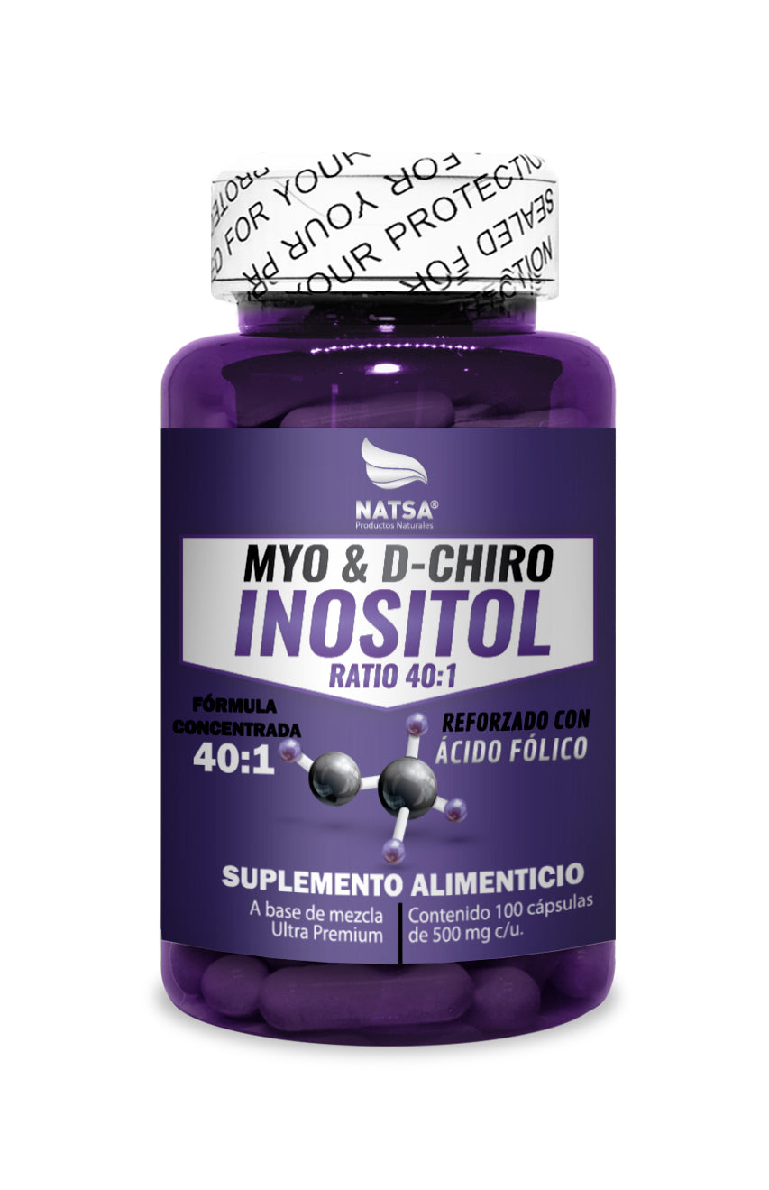 Myo & D-Chiro Inositol 40:1 100 cápsulas