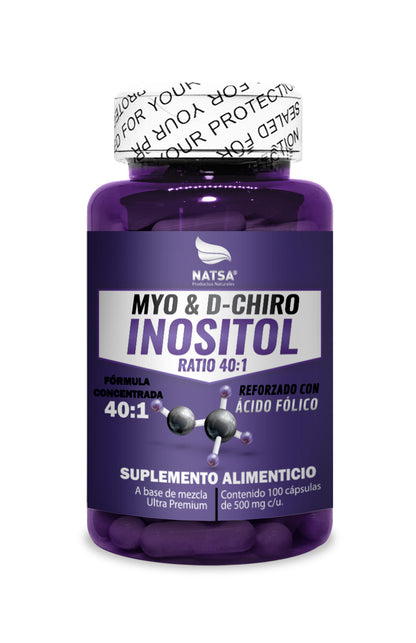 Myo & D-Chiro Inositol 40:1 100 cápsulas
