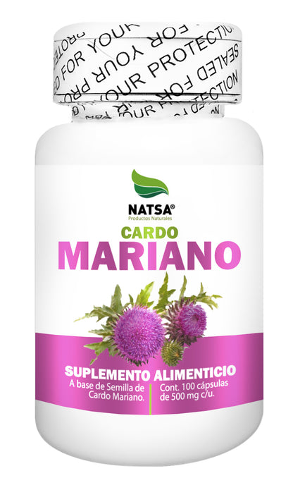 Cardo Mariano 100 cápsulas