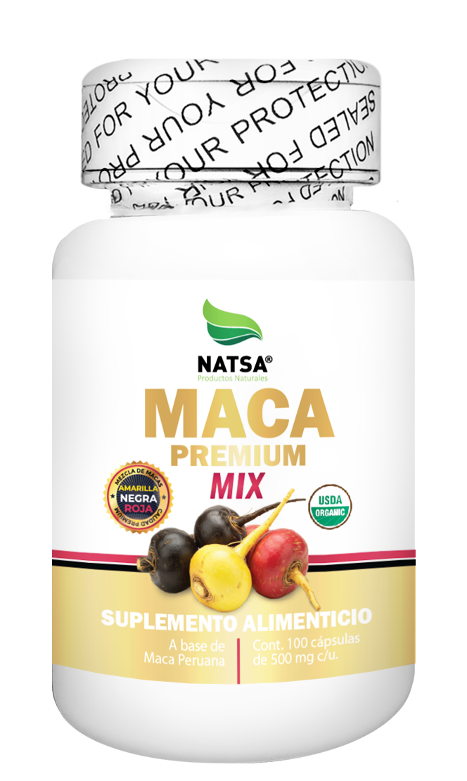 Maca Peruana Premium 100 cápsulas