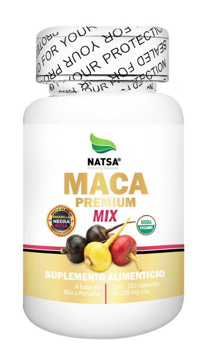 Maca Peruana Premium 100 cápsulas