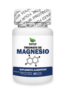 Treonato de Magnesio 60 cápsulas