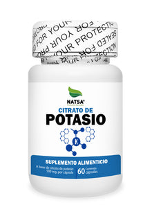 Citrato de Potasio 60 cápsulas